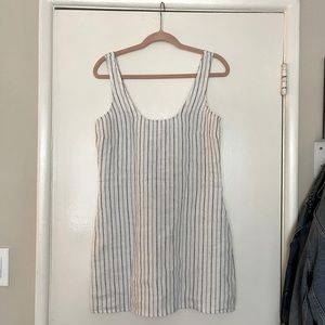 NEW Reformation Linen Mini Dress